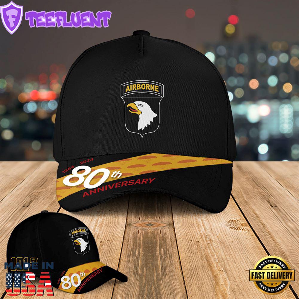 101st Airborne Division, 80th D-Day Anniversary Baseball Cap