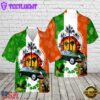 1965 Porsche 911 Coupe Irish Green St Patrick's Day Hawaiian Shirt