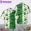 2017 Ferrari 488 Spider 'Green Jewel' St Patrick's Day Hawaiian Shirt