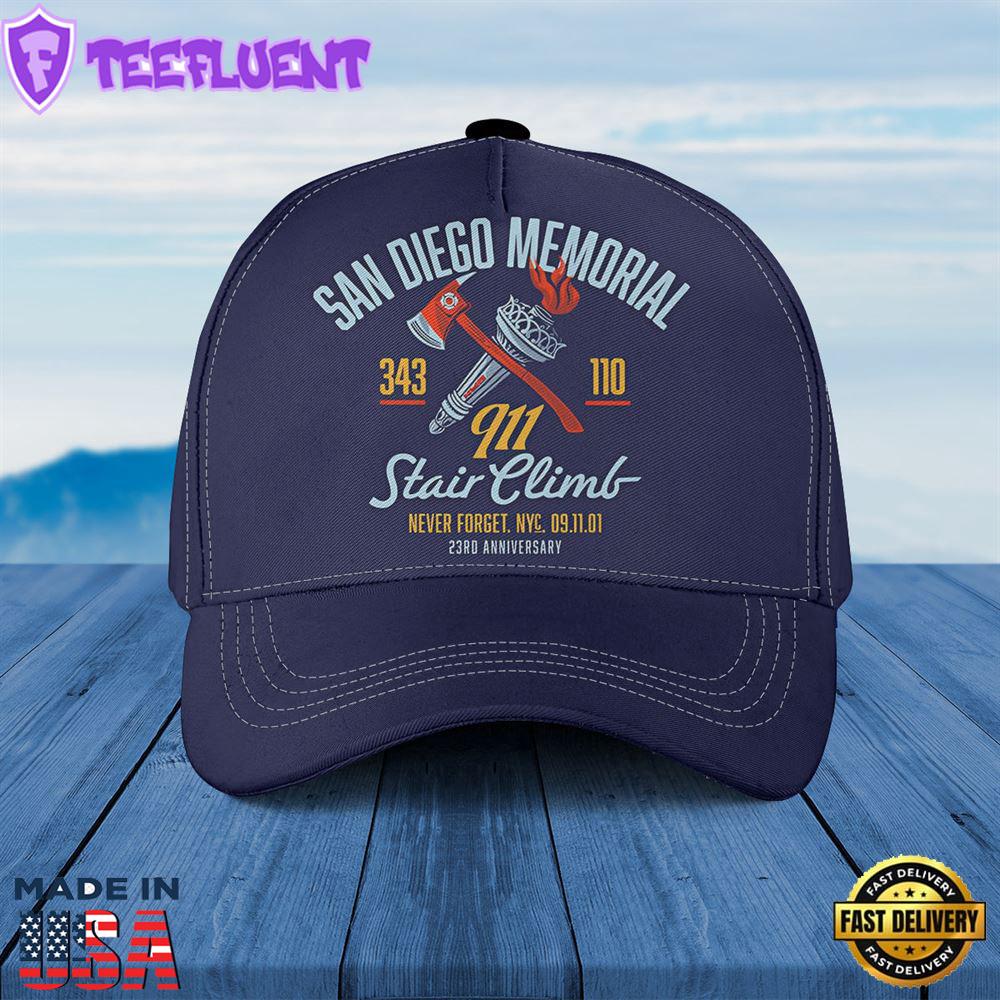 2024 San Diego 911 Memorial Stair Climb Baseball Cap