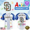 2026 San Diego Padres Autism Awareness Special Edition Baseball Jersey