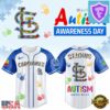 2026 St. Louis Cardinals Autism Awareness Special Edition Baseball Jersey