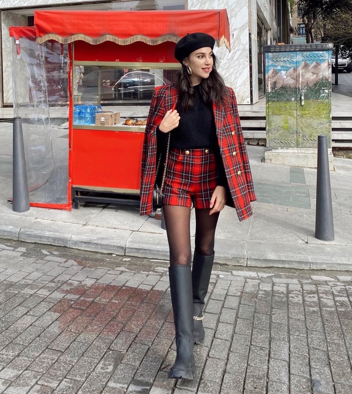 Plaid Suit Shorts Suit Jacket High Sense Of Spring 5 315a3ca8 5803 42d3 a813 49e3b7c1c009.jpg