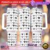 40 oz Valentine Tumbler Quencher Wrap Tumbler Seamless - 40oz Tumbler with Handle
