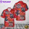 4th Of July Fire Truck Firefighter Hawaiian Shirt