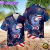 4th Of July S Eeyore Donkey Red Blue Fireworks Cool Hawaiian Shirt