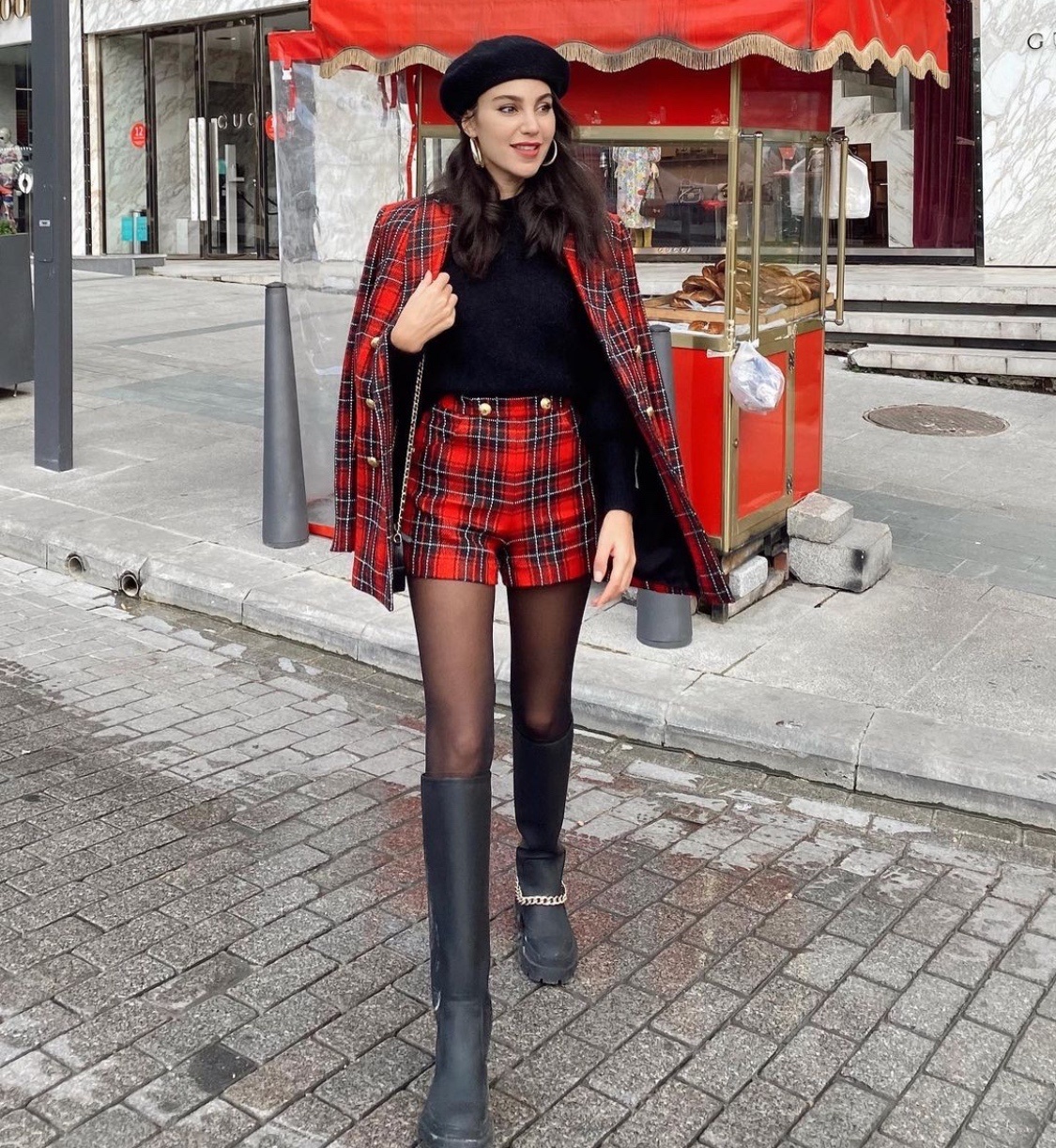 Plaid Suit Shorts Suit Jacket High Sense Of Spring 2 7b4c90a3 c3ab 43aa a517 1fa696d1dc19.jpg