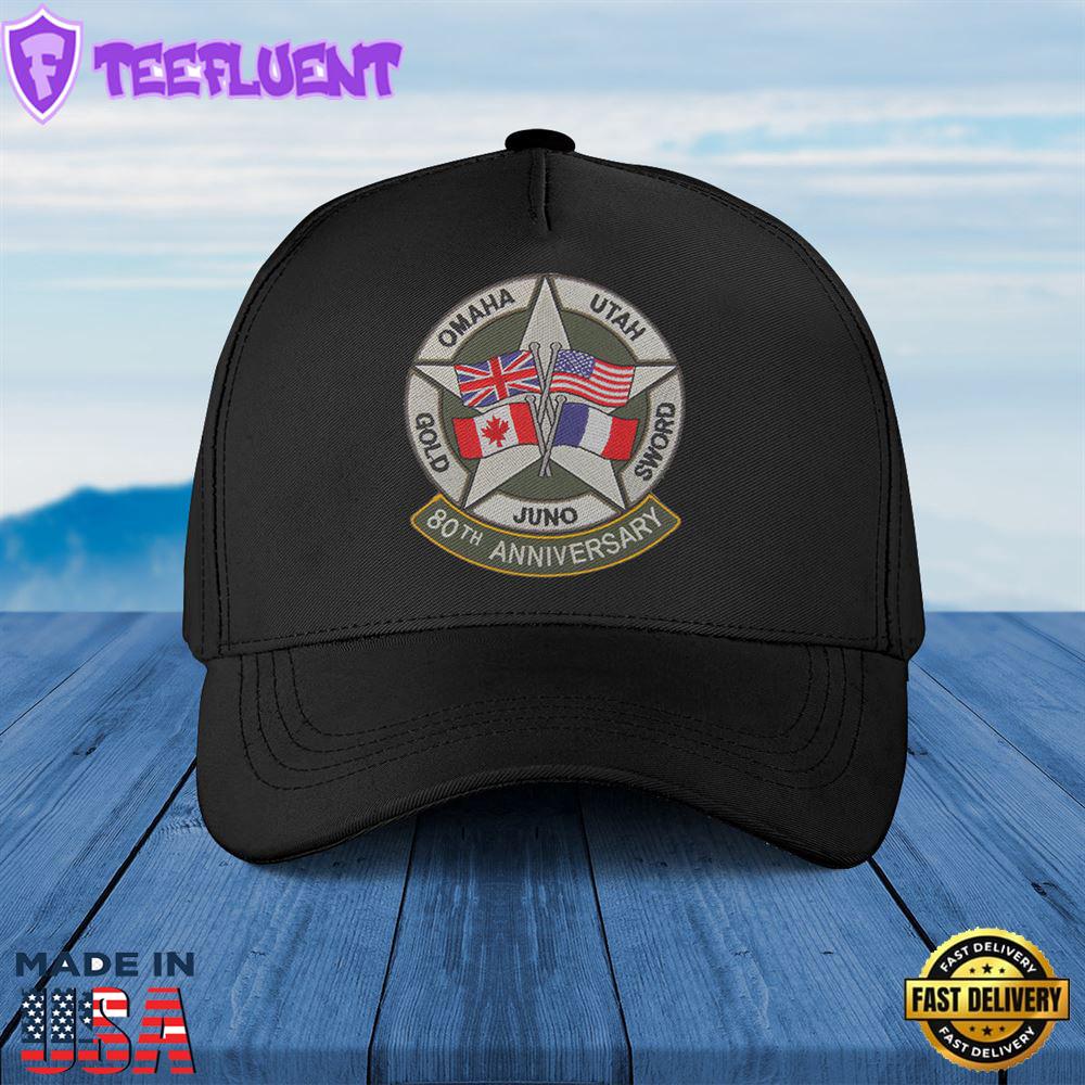 80th Anniversary D-Day Landings Baseball Cap