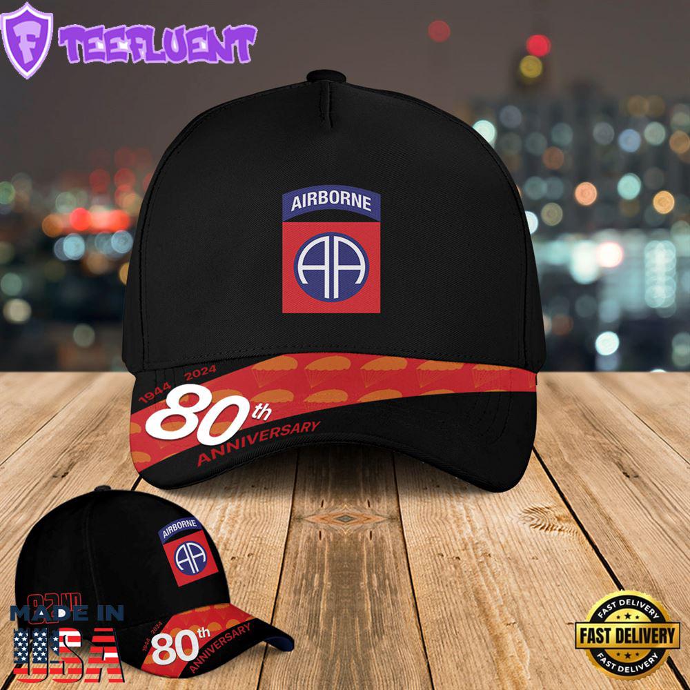 82nd Airborne Division, 80th D-Day Anniversary Baseball Cap
