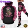 A Girl Loves Sloths All Over Print Leggings Hoodie Set Outfit For Women Gift Xmas