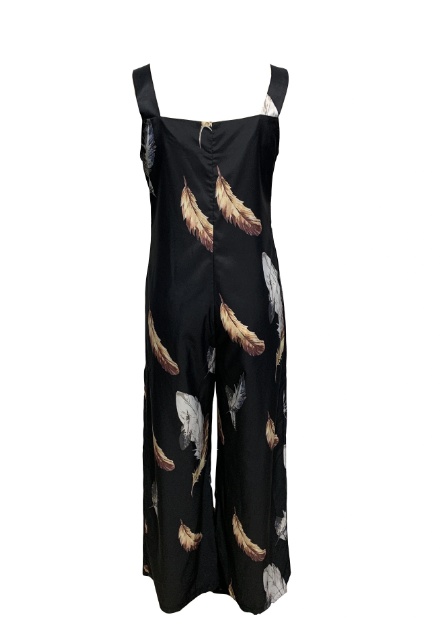 Women's Feather Printed Fashionable Casual Jumpsuit 2 a6de68e7 0875 404f 824e 54777d431b95.jpg