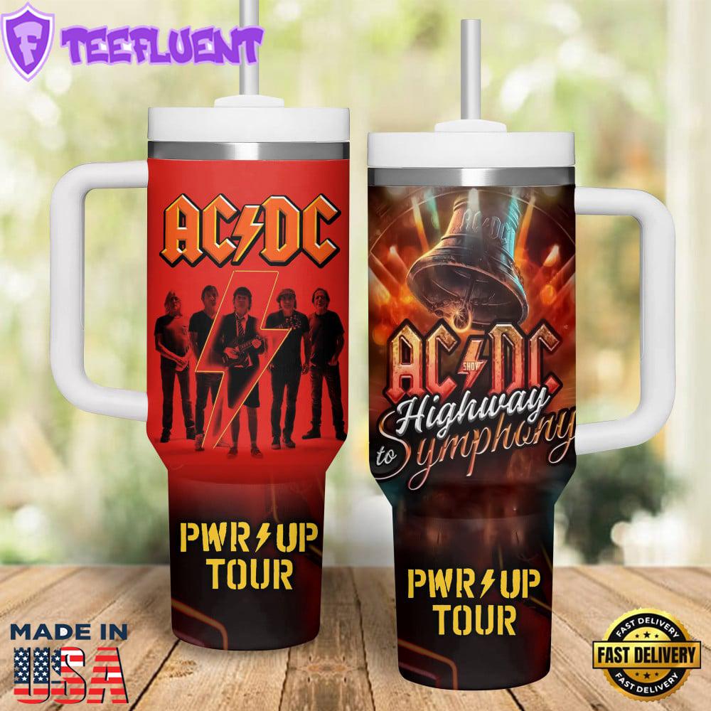 ACDC 40oz Stanley Tumbler
