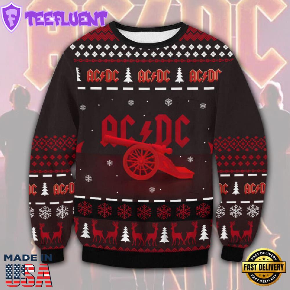 ACDC Merry Christmas Ugly Sweater