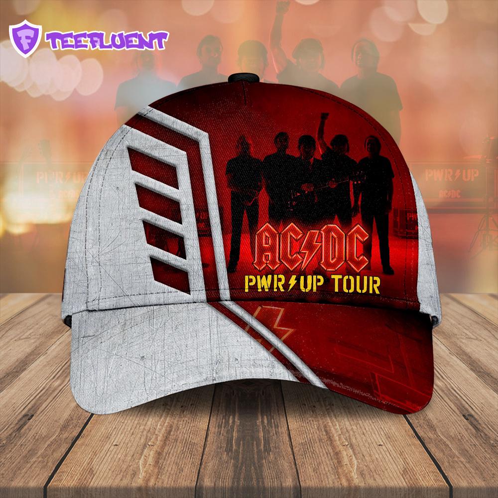 ACDC Pwr Up Tour All Over Print Classic Caps