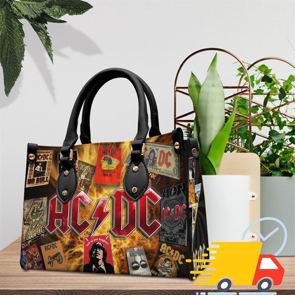 ACDC Rock Band Summer Leather HandBag