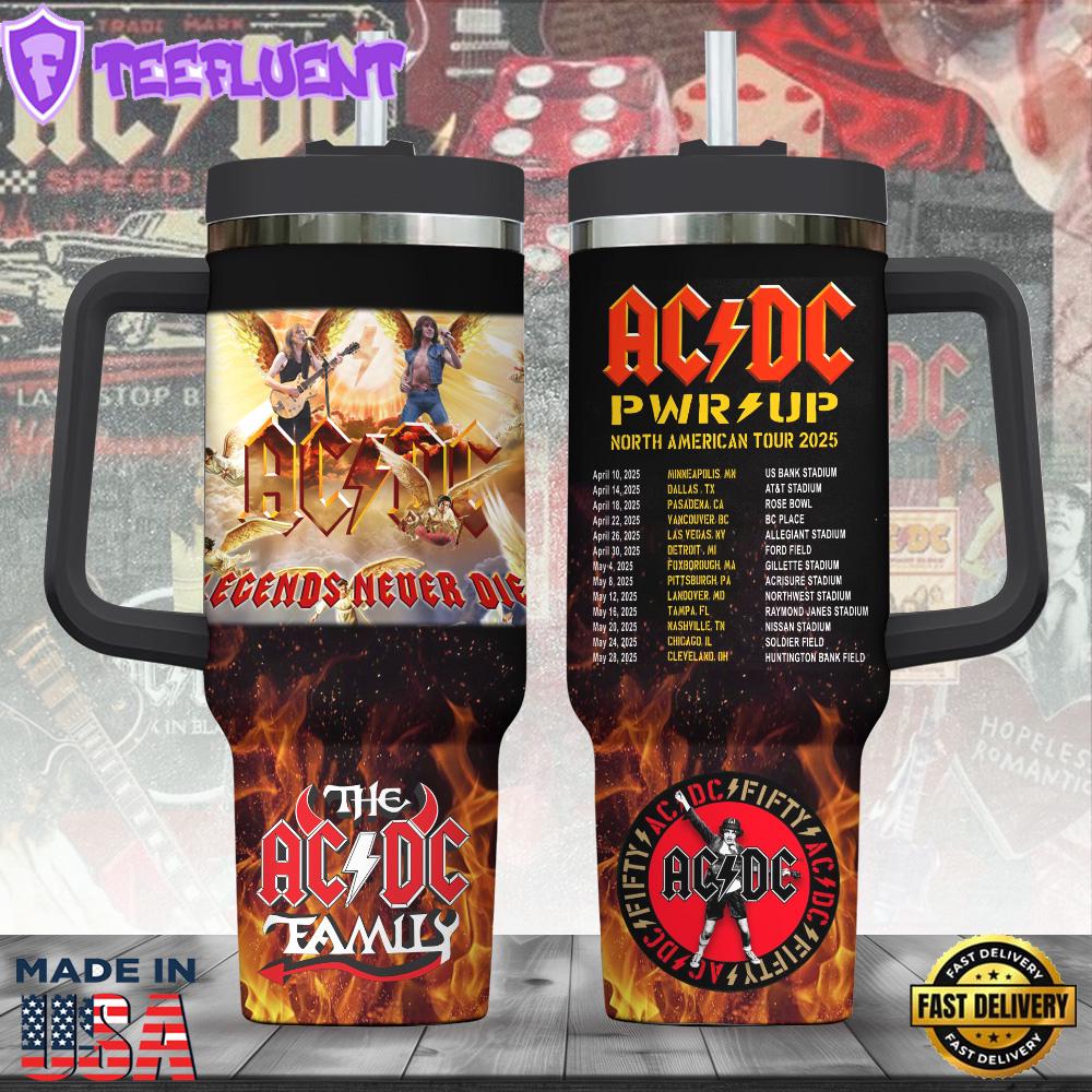ACDC Summer 40oz Tumbler