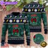 Acdc Ugly Christmas Sweater 3D Gift For Men And Women Blue Green