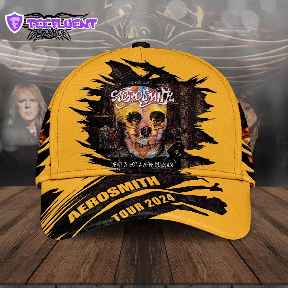 Aerosmith Music Tour All Over Print Classic Caps