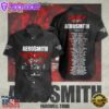 Aerosmith Short Sleeve Dress Shirt Hawaiian For Family