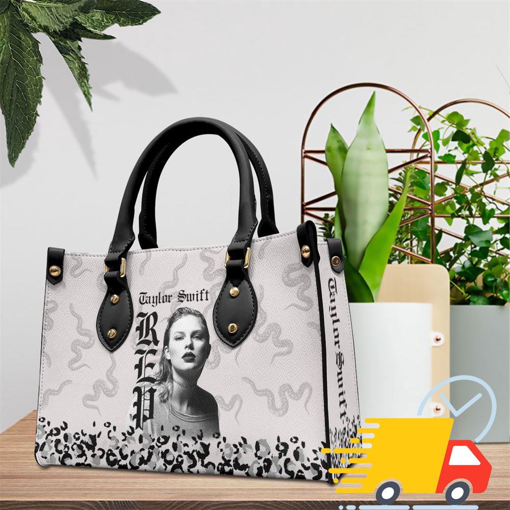 Affirmations In Taylor Swift Lyrics Speak Now Leather HandBag