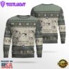 Air Force Ugly Christmas Sweater, Varga 2150 Kachina Aircraft Ugly Christmas Sweater