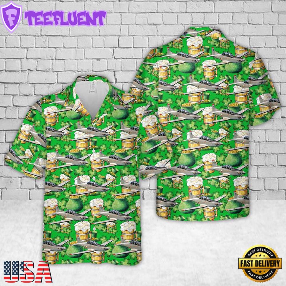 Air St. Patrick'S Day Hawaiian Shirt For Men