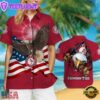 Alabama Crimson Tide Eagle US Flag Hawaiian Shirt