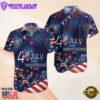 American Flag 4th Of July Watercolor Cool Hawaiian Shirt
