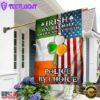 American Irish Police Irish By Blood American By Birth Police By Choice House And Garden Flag