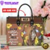 American Staffordshire Terrier Dog All You Need Is Love And A Leather Handbag