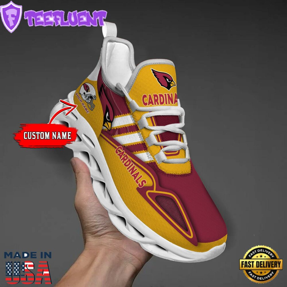 Arizona Cardinals Clunky Max Soul Shoes NFL Personalized 1