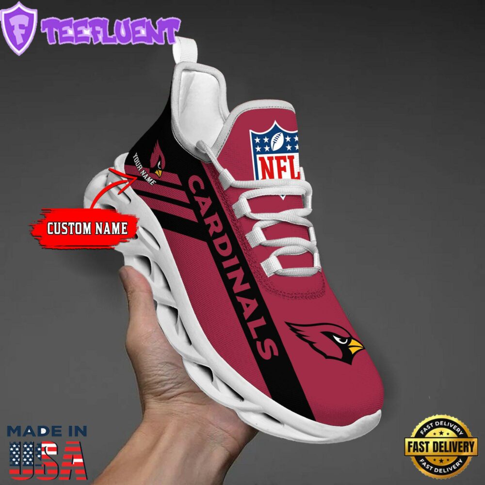 Arizona Cardinals NFL Clunky Max Soul Shoes Personaliz