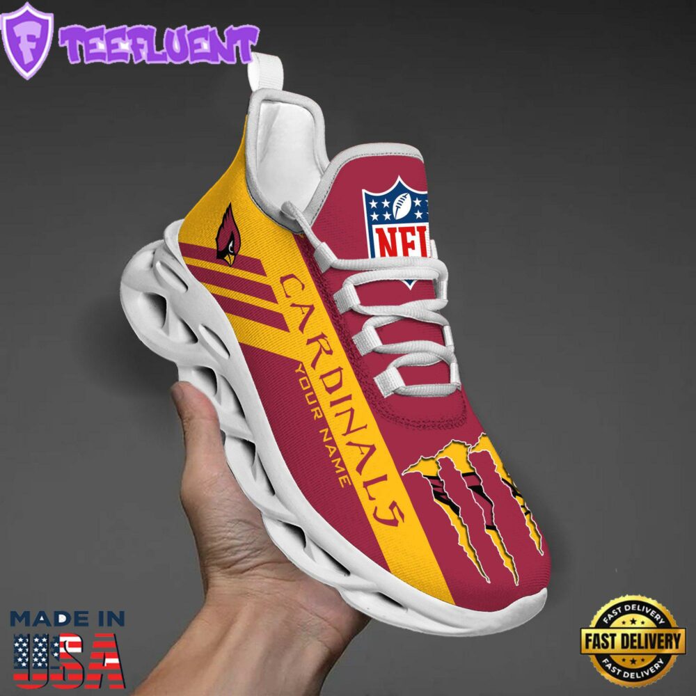 Arizona Cardinals NFL Clunky Max Soul Shoes Personalized