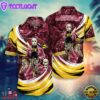 Arizona Cardinals NFL Halloween Horror Movies Hawaiian Shirts