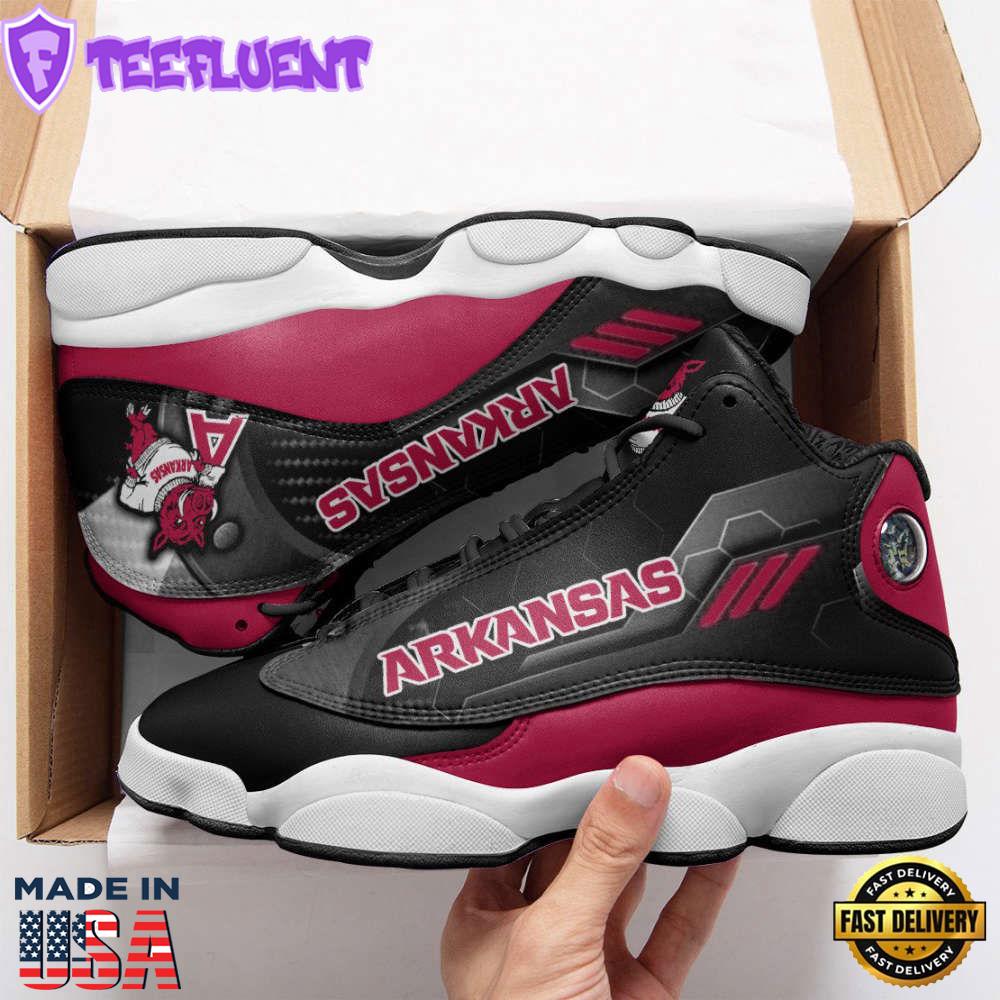Arkansas Razorbacks Air Jordan 13 Sneakers, Gift For Men And Women