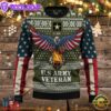 Armed Forces Army Military Vva Vietnam Veterans Day Gift For Father Christmas Ugly Sweater