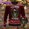 Armed Forces Army Military Vva Vietnam Veterans Day Gift For Father Dad Christmas Sweater