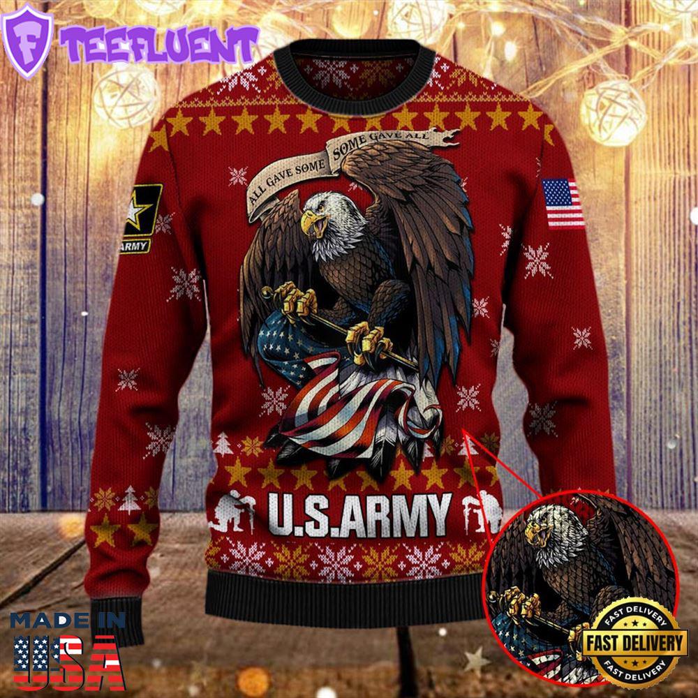 Armed Forces Army Military Vva Vietnam Veterans Day Gift For Father Dad Christmas Ugly Sweater