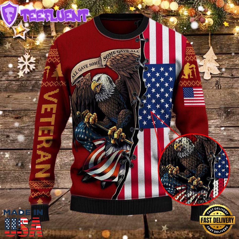 Armed Forces Army Usn Navy Usmc Marine Usaf Air Forces Uscg Coast Guard Military Vva Vietnam Veterans Day Gift For Father Dad Christmas Ugly Sweater