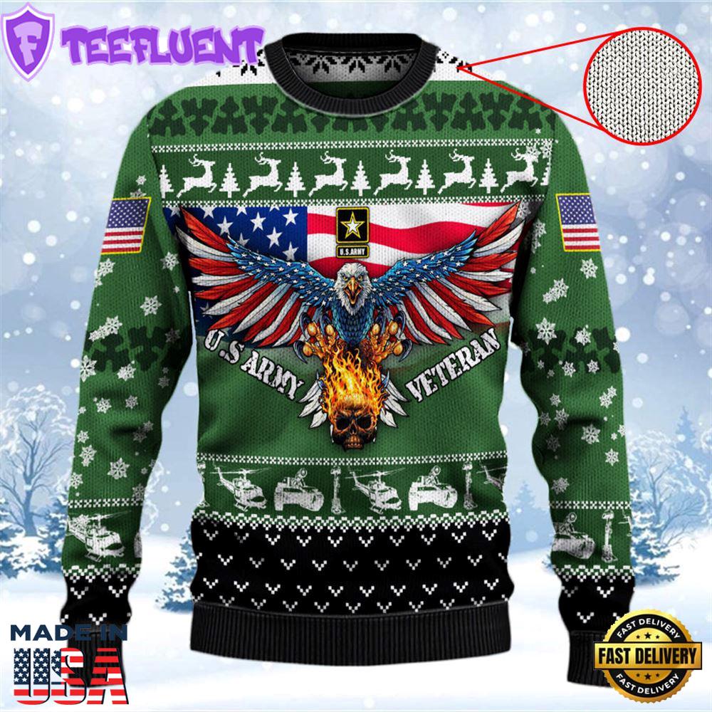 Armed Forces Army Veteran Military Soldier Sweater