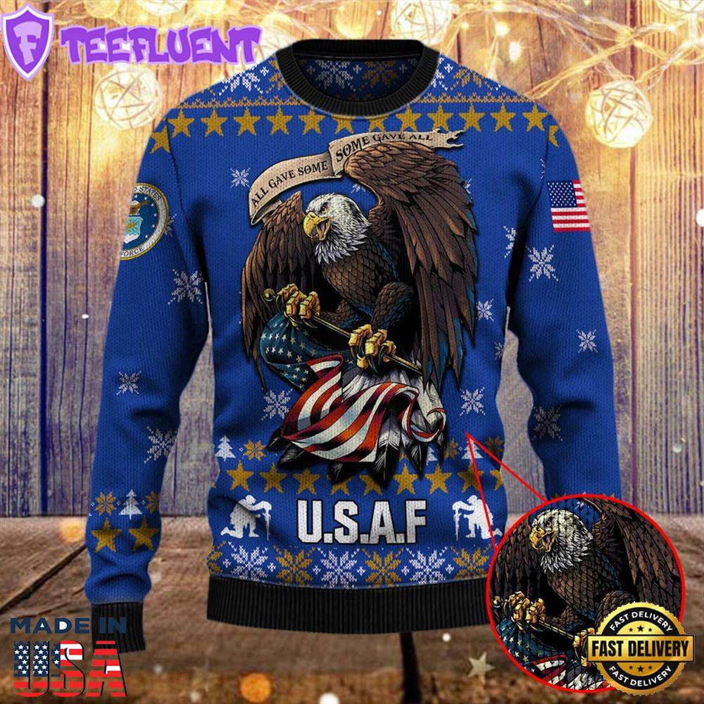 Armed Forces Usaf Air Forces Military Vva Vietnam Veterans Day Gift For Father Dad Sweater