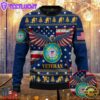Armed Forces Uscg Coast Guard Military Vva Vietnam Veterans Day Gift For Father Dad Christmas Ugly Sweater
