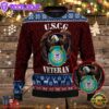 Armed Forces Uscg Coast Guard Military Vva Vietnam Veterans Day Gift For Father Dad Christmas Ugly Xmas Sweater