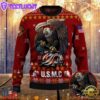 Armed Forces Usmc Marine Military Vva Vietnam Veterans Day Gift For Father Dad Christmas Sweater