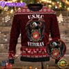 Armed Forces Usmc Marine Military Vva Vietnam Veterans Day Gift For Father Dad Christmas Ugly Sweater 3D