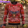 Armed Forces Usmc Marine Military Vva Vietnam Veterans Day Gift For Father Dad Christmas Ugly Sweater Xmas