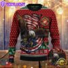 Armed Forces Usmc Marine Military Vva Vietnam Veterans Day Gift For Father Dad Christmas Ugly Sweaters