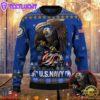 Armed Forces Usn Navy Military Vva Vietnam Veterans Day Gift For Father Dad Christmas Sweater