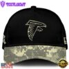 Atlanta Falcons 2024 Salute to Service Club Black Camo Cap Gift For Veteran