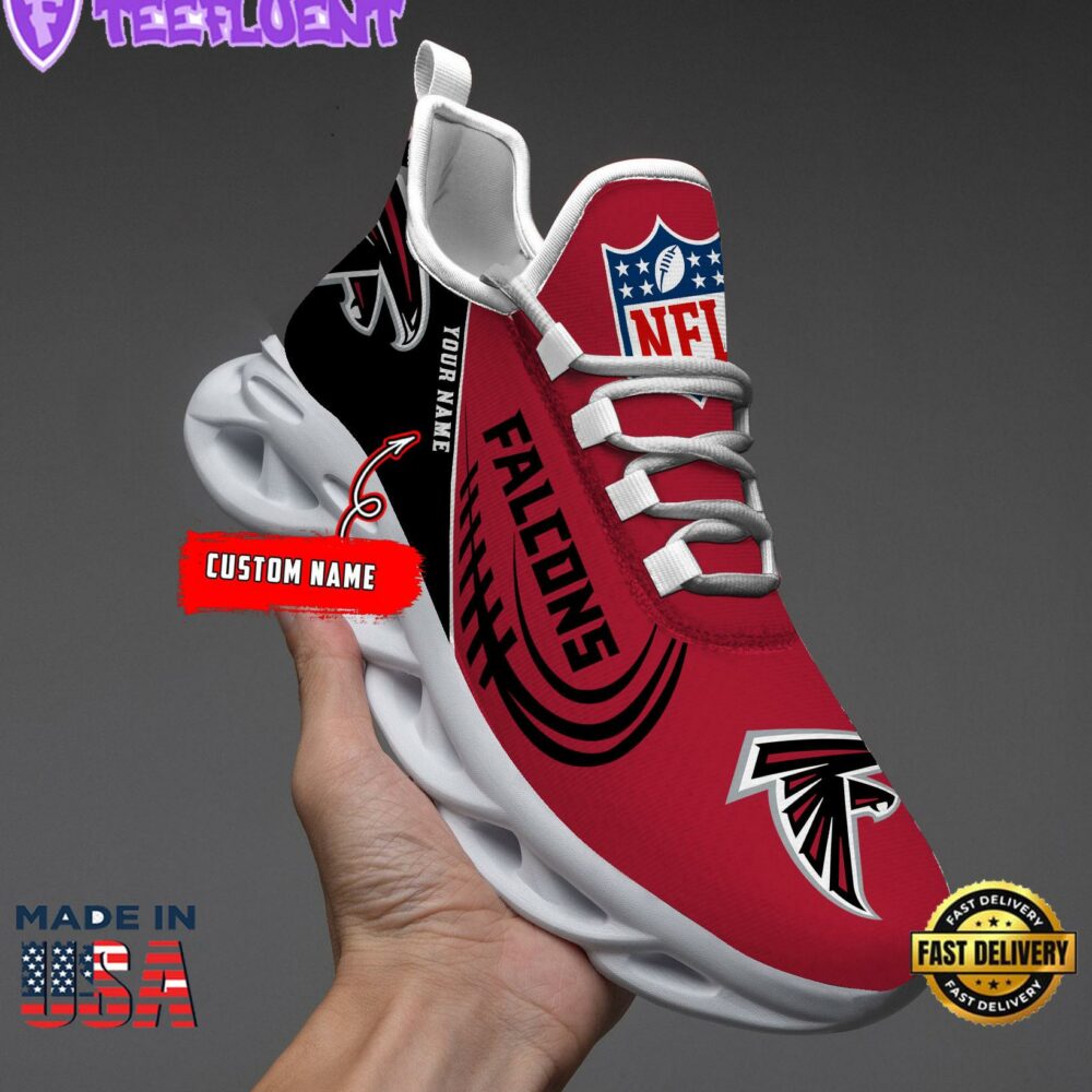 Atlanta Falcons NFL Clunky Max Soul Shoes Personalized 1